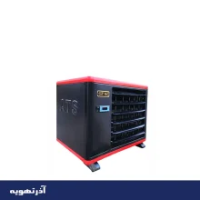 هیتر برقی فن دار آذر تهویه مدل E18000 طرح فلورا سه فاز