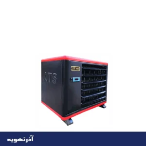 هیتر برقی فن دار آذر تهویه مدل E18000 طرح فلورا سه فاز