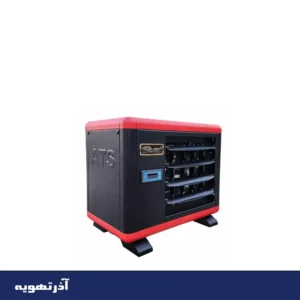 هیتر برقی فن دار آذر تهویه مدل E6000 طرح فلورا تک فاز