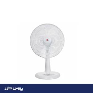 پنکه رومیزی پارس خزر مدل RIMA-FDR ریموت دار سفید