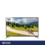 تلویزیون ال ای دی هوشمند نکسار 43 اینچ مدل NTV-H43E614N