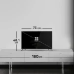 تلویزیون ال ای دی نکسار 32 اینچ مدل NTV-D32E414N