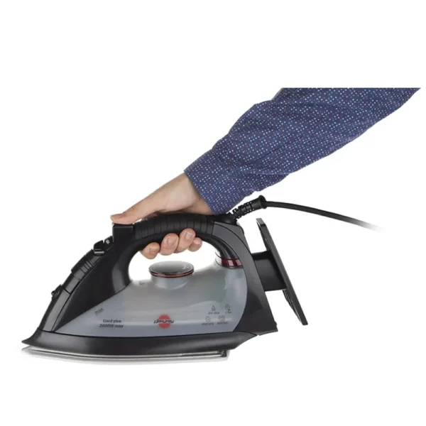 اتو بخار پارس خزر مدل SI-702 مشکی نقره ای