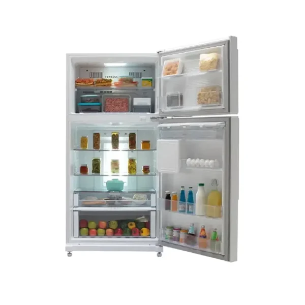 یخچال فریزر بالا اسنوا سری راشا 27 فوت مدل STDI-L300-LW سفید چرمی