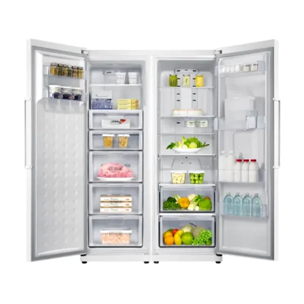 یخچال فریزر دوقلو 40 فوت سام مدل RR65-RZ65-W