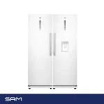 یخچال فریزر دوقلو 40 فوت سام مدل RR65-RZ65-W