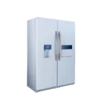 یخچال فریزر دوقلو هیمالیا مدل پانوراما پلاس سفید چرمی