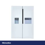 یخچال فریزر دوقلو 34 فوت هیمالیا مدل آلفا پلاس سفید متالیک