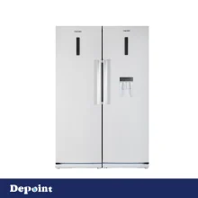 یخچال فریزر دوقلو دیپوینت مدل D5I -سفید چرمی