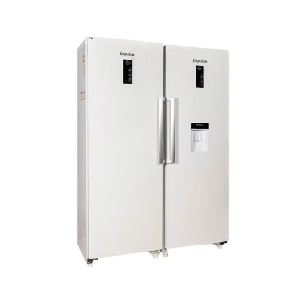 یخچال فریزر دوقلو دیپوینت مدل D5I -سفید چرمی