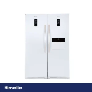 یخچال فریزر دوقلو هیمالیا مدل رومانو پلاس سفید چرمی
