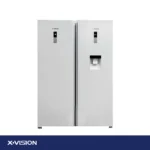 یخچال فریزر دوقلو ایکس ویژن مدل KTRF۶۳۰-W سفید