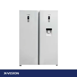 یخچال فریزر دوقلو ایکس ویژن مدل KTRF۶۳۰-W سفید