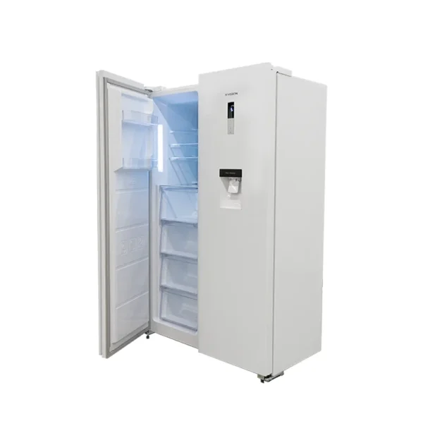 یخچال فریزر دوقلو ایکس ویژن مدل KTRF۶۳۰-W سفید