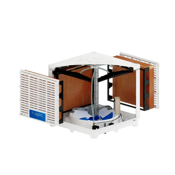 کولر پلیمری سلولزی نیرو تهویه البرز 18000 مدل NTAC9/180D پایین زن - Image 2