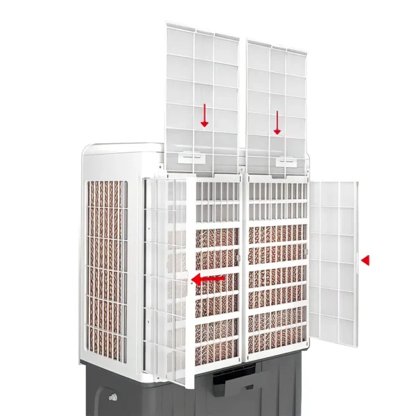 کولر آبی پرتابل سلولزی نیرو تهویه البرز 9000 مدل COOLEX-9000