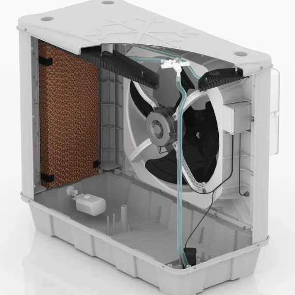 کولر پلیمری سلولزی نیرو تهویه البرز ۴۵۰۰ مدل WINCOOL4/45F روبروزن - Image 3