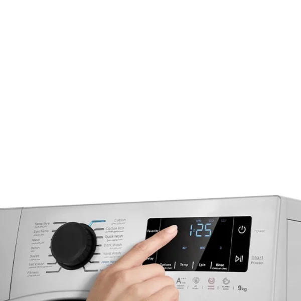 ماشین لباسشویی اسنوا سری اکتا پلاس 9 کیلویی مدل SWM-94S50