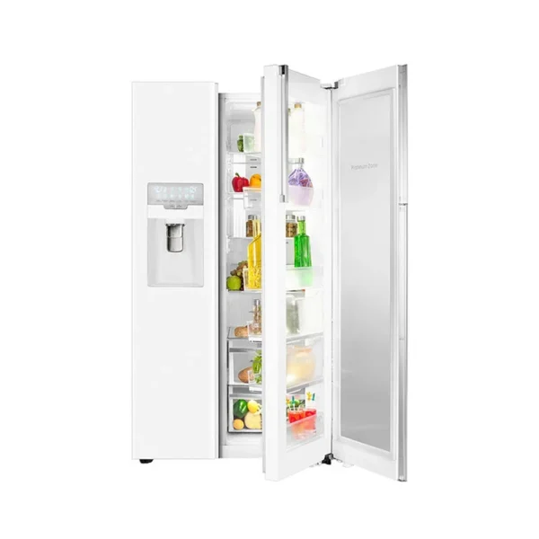 ساید بای ساید اسنوا 35 فوت مدل ARS3Di-L300W سفید متالیک - Image 3