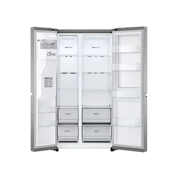 ساید بای ساید الجی 30 فوت مدل GC-J257 استیل - Image 2