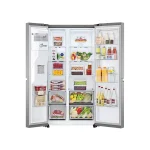 ساید بای ساید الجی 30 فوت مدل GC-J257 استیل - Image 3