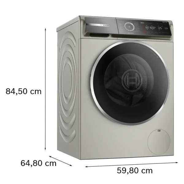 ماشین لباسشویی بوش سری هشت 10 کیلویی مدل WGB2560X0 - تصویر 3