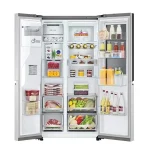 ساید بای ساید الجی 30 فوت مدل GC-X267CQHS سفید - Image 5