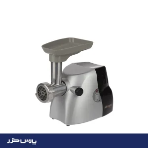 چرخ گوشت پارس خزر مدل MG-1600 - مشکی نقره ای