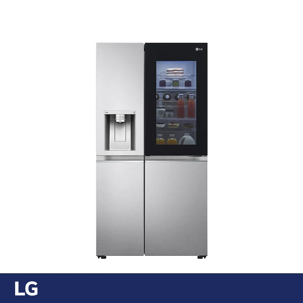 ساید بای ساید الجی 30 فوت مدل GC-X267CSHS سیلور