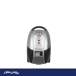 جاروبرقی پارس خزر مدل Turbo2000 کروم نقره ای