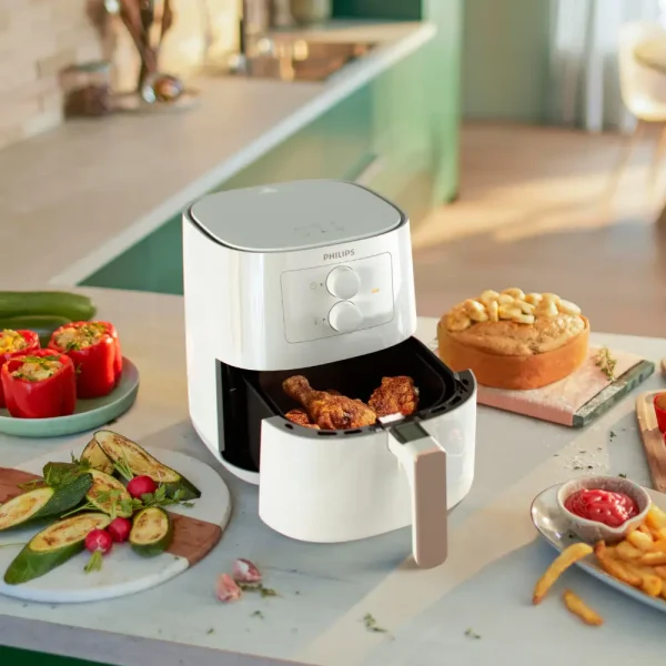 سرخ کن بدون روغن فیلیپس مدل HD9200 سفید - تصویر 4