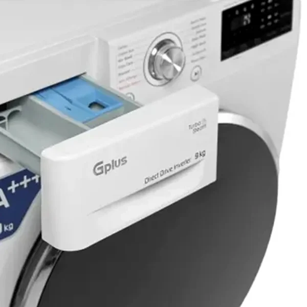 ماشین لباسشویی جی پلاس 9 کیلویی مدل GWM-R99W - Image 3