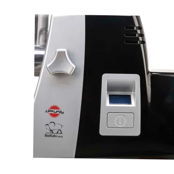 چرخ گوشت پارس خزر مدل بوفالو 2020 نقره ای مشکی - Image 2