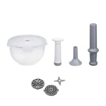 چرخ گوشت پارس خزر مدل بوفالو 2020 نقره ای مشکی - Image 6