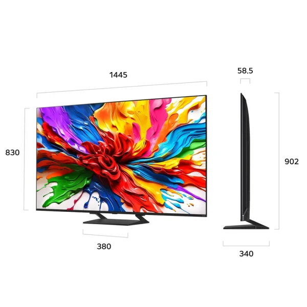 تلویزیون ال ای دی هوشمند ال جی 65 اینچ مدل 65QNED93 - Image 2