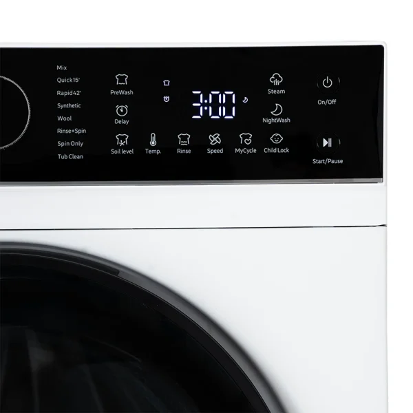 ماشین لباسشویی آبسال 9 کیلویی مدل WMS9114 سفید - تصویر 3