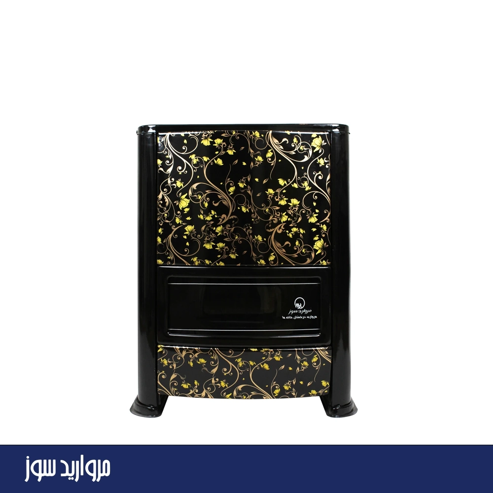 بخاری گازی مروارید سوز طرح گرافیکی مدل 8000