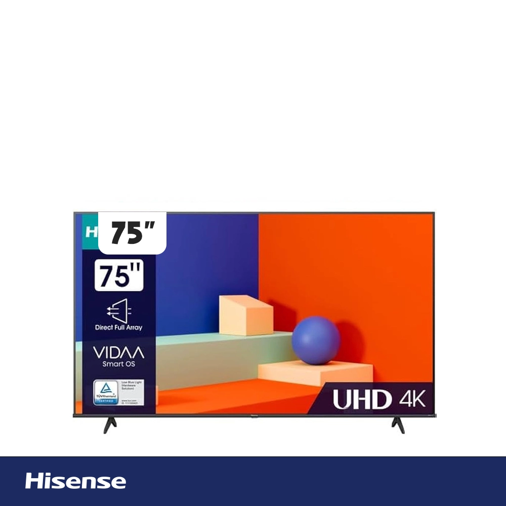 تلویزیون QLED هوشمند هایسنس 75 اینچ مدل UA75A61HSHICHD